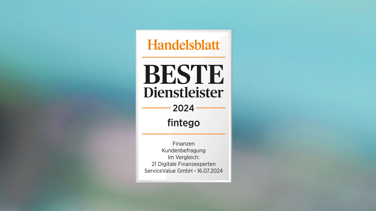 fintego - Deutschlands beste Dienstleister im Versicherungs- und Finanzwesen 2024 Auszeichnung Beste Finanzdienstleister